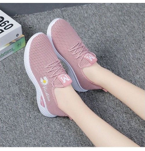 Hongyan Shoes Women Korean sports casual shoes mesh surface breathable wear-resistant running shoes Hongyan Shoes Women Korean sports casual shoes mesh surface breathable wear-resistant running shoes