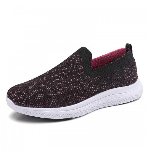 Women's Fashion Sports Shoes with Flying Mesh Surface Light Walking Breathable Casual Wind Sneakers Women's Fashion Sports Shoes with Flying Mesh Surface Light Walking Breathable Casual Wind Sneakers
