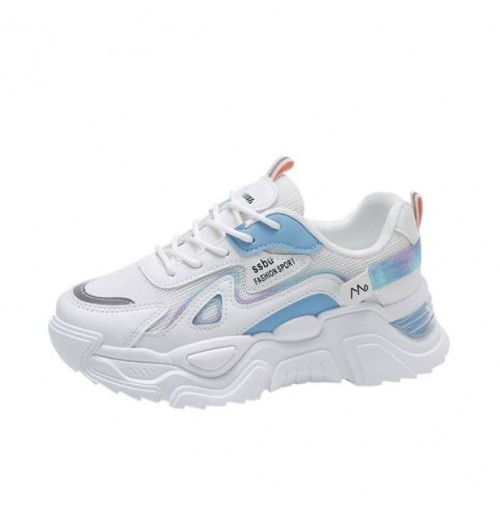 UP-4136r Trendy PU leather sport shoes women's platform white casual sneakers UP-4136r Trendy PU leather sport shoes women's platform white casual sneakers